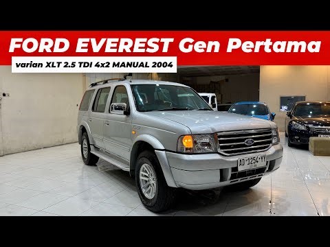 FORD EVEREST TDI 2.5 XLT MANUAL 2004 (Gen Pertama, CIAMIK)
