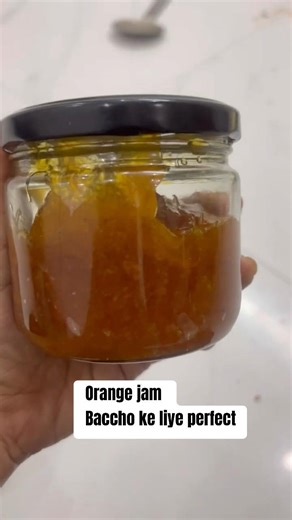 baccho ke liye perfect Orange jam Ghar par banaya orange jam No chemical preservative free #food