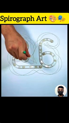 What Makes Spirograph ART So SATISFYING? #shorts #asmr #spirograph #satisfying #art