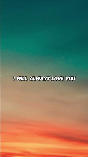 I WILL ALWAYS LOVE YOU (LYRICS) WHITNEY HOUSTON #whitneyhoustonsongs #valentinesday