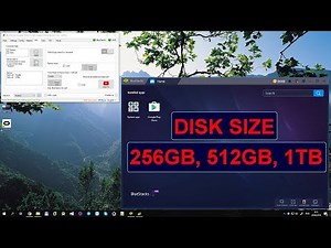 BSTweaker 5. How to increase Disk Size in BlueStacks 4 (256GB+)