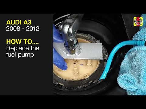 How to Replace the fuel pump on the Audi A3 2008 to 2012