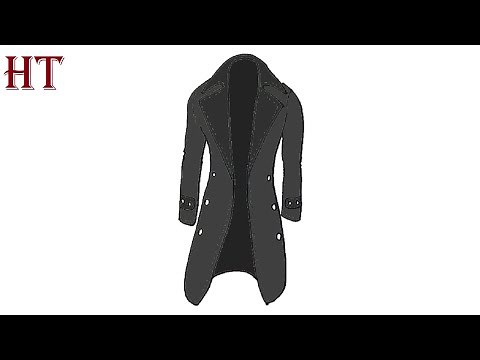 How to Draw a Coat Easy