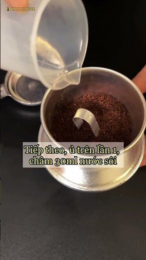 Cách pha cà phê phin nhỏ truyền thống ngon