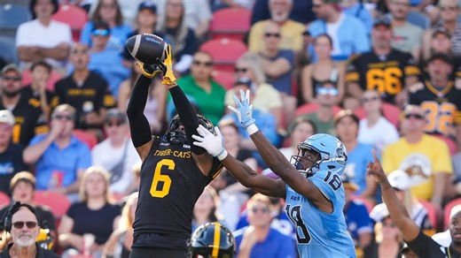 CFL Scores Today: Hamilton Tiger-Cats 47, Toronto Argonauts 29 – Tiger-Cats Claim Season Series with Dominant Road Win