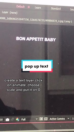 Create Stunning Pop Up Text Effect in After Effects