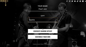 43K views · 2K reactions | Have you ever wanted to make the ultimate Pearl Jam setlist? Use our generator to make one randomly or customize your track choices to personalize the set: pj.lnk.to/setlistgenFP | Pearl Jam | Facebook