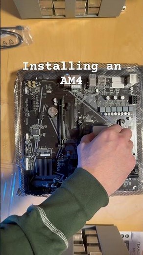 How to install an am4 cpu
