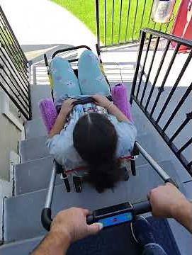 Stryker Stair Chair Demo #almacareservices #elderlycareservices