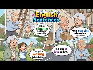 🌟Learn English Fast | Simple Sentences for Beginners 📚