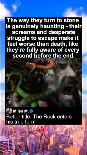 Disney's Jungle Cruise (2021) Frank turns into Stone Scene