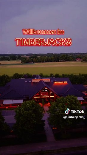 Authentisches Blockhüttenrestaurant in Deutschland