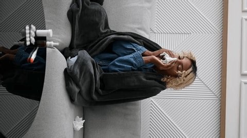 Female Blowing Nose Coughing Sneezing Tissue Stock Footage Video (100% Royalty-free) 1110818719 | Shutterstock