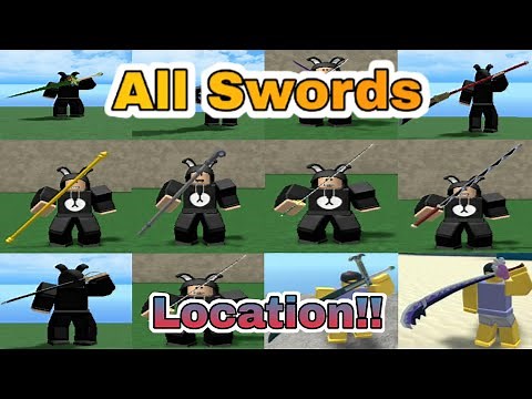 All Swords Location!! | King Piece [Second sea]