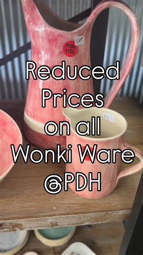 All Wonki Ware pieces is now Reduced at Paperdolls House. #wonkiware #shopinwalcha #wonkiwaredistributor #shoplocallyowned #paperdollshouse #shoplocal #shoplocalbusiness #homedecor #shopinwalcha #walchansw | Paperdolls House