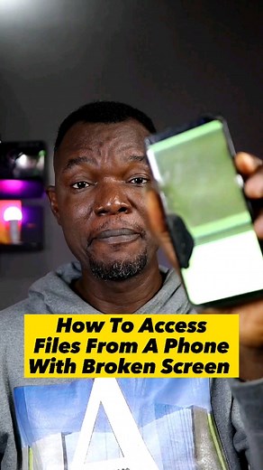 How To Access Files From A Phone With Broken Screen Pt.2 #screen #makethisviral #Tech #tips #Instagram #facebook | Smart Depot Tech