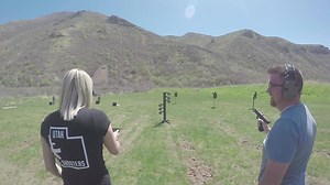 88 reactions · 20 shares | HUSBAND AND WIFE DUELING TREE BATTLE WHO WINS?! If you win... do you really win? Shop.ActionTarget.com Utah Shooters GLOCK | Action Target | Facebook