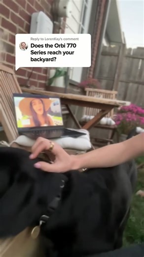 Orbi 770: Elevating your WiFi game with backyard coverage, 8K streaming, and a design that fits right into your home. See the difference for yourself! Upgrade your home WiFi: https://www.netgear.com/home/wifi/mesh/ #NETGEAR #Orbi #WiFi #Internet #WiFi7 #Streaming #Gaming #IoT #SmartHome #tech #Holiday