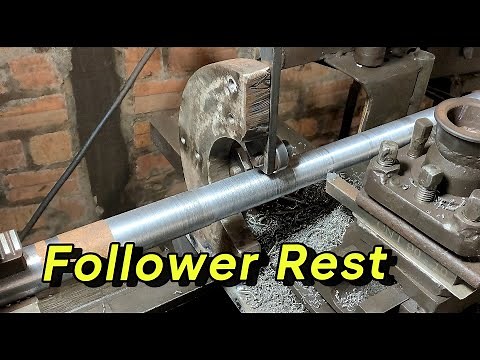 The Easiest Way to Make a Follower Rest on Your Lathe‪@Abom79‬
