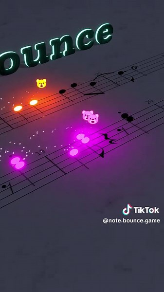 Note Bounce Game on TikTok
