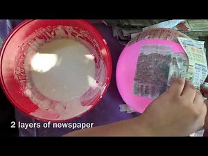 Paper Mache Hot Air Balloon