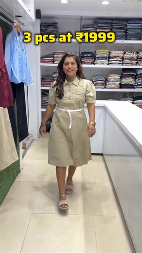 Srushti Patel on Instagram: "3 one piece dress only at ₹1999 3 tops at ₹1200 3 jeans at ₹1500 📍Shop No. LG-14, Golden Park, Opp. Prime Arcade, Anand Mahal Road, Surat, Adajan. Call ☎️ 82000 91821 Also get designer tops , cordset, plus size tops and many more foe women’s wear! #shooping #womenswearcollection"