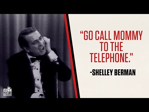 Shelley Berman | Telephone Routine | Colgate Comedy Hour (1967)