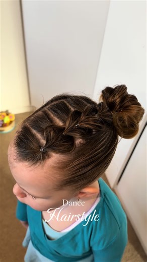 Cute and Easy Dance Hairstyles for Toddlers