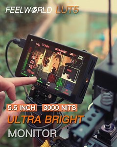 3.2K reactions · 52 shares | Want to check your composition, framing and even your focus for the videos you create when you shooting in the sun? FEELWORLD LUT5 5.5 inch 3000nit ultra bright monitor is viewable in directly sunlight, is a worthwhile purchase. https://bit.ly/feelworld-lut5 Video by FEELWORLD vs Amin.mardomi #feelworld #feelworldLUT5 | Feelworld | Facebook