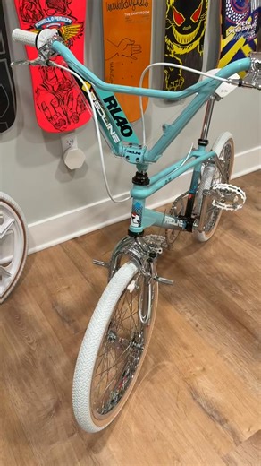 Stunning and classic Sea Foam Redline Vintage RL40 build by Ronny Wakefield. | Redline Vintage BMX