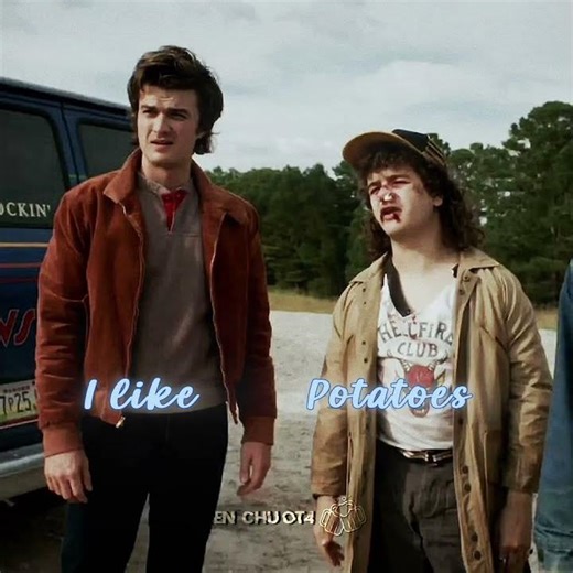 this friendship 😭💛… real or just me? #StrangerThings #SteveAndDustin #BestDuo