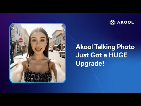 Akool Talking Photo Just Got a HUGE Upgrade! | More Realistic Motion & Emotional Expressions
