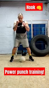 Hook. Power punch. Power punch training. Boxing training. | Round13