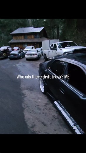 DriftFactory.com on Instagram: "Guys filming your video last night the oil line on the filter relocation kit came off because they used the cheapest hose clamp possible #fail #drift #car #drifting #cars"