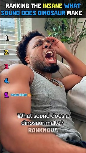 Ranking The Funniest What Sound Does A Dinosaur Make Moments 🦖😂 #shorts #dinosaur