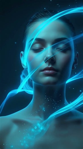 Healing Blue Energy 🌊 Calm Meditation for Deep Relaxation #Shorts #capcut #meditationmusic