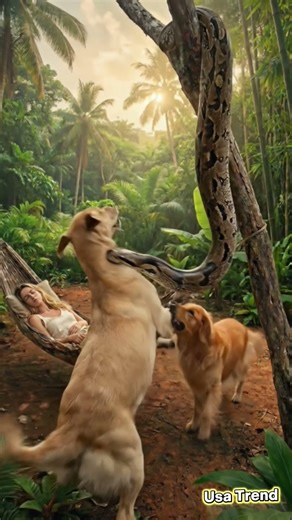 Seconds From Disaster? Snake vs. Sleeping Woman #Shorts #Viral #Nature #usa