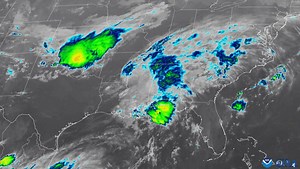 Infrared imagery via NOAA’s GOES East satellite is helping track the weather across the southern U.S. this morning, where there’s a Slight Risk for severe thunderstorms in parts of Texas, Georgia, and South Carolina later today. Latest updates: www.spc.noaa.gov | NOAA Satellite and Information Service
