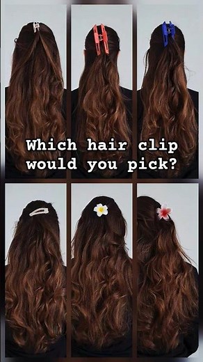 the hair clips you'll need ✨ #hair #hairclips #flowerhairclip #chanel #longhair