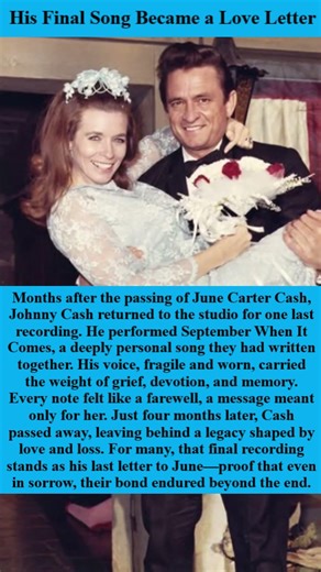 His Final Song Became a Love Letter