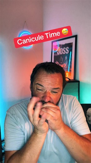 Pas simple de jouer de l’harmo en pleine canicule #harmonica #harmonicaplayer #blues #harmonicatok @Hohner France