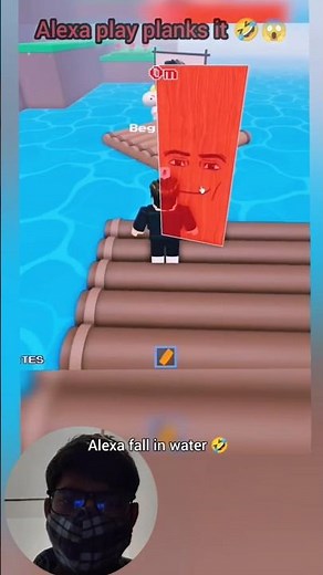 Alexa Plays PLANK IT… and INSTANTLY REGRETS IT! 😂🤣 (MUST WATCH) #roblox #funny #alexa #shorts