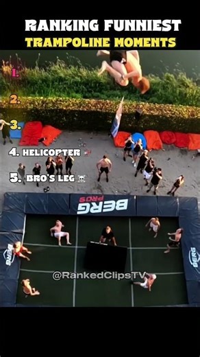 Best Trampoline Fails Moments 🤣😂#ranking #funny #tiktok #memes #shorts #trending