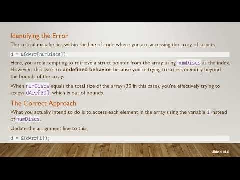 Fixing the Issue: Values Unable to Assign to Struct in C+ + Code