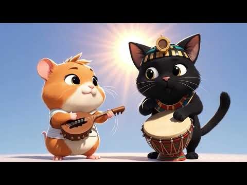 ¡Lío en Egipto con Miau y Hams!