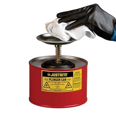 Smart Design for Dispensing Dangerous Chemicals: The Justrite Plunger Can  - Core77
