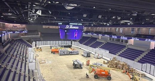 Inside look at St. Thomas’ brand-new Lee & Penny Anderson Arena