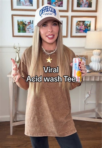 The viral acid wash tea is back in stock on sale with free shipping… Run!! @Sunland Fasion @sunland fashion #viraltee #restockalert #acidwashtshirts #tiktokshopblackfriday #momsoftiktok
