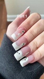 DIY Nail Art Tutorial: Ghost Nails in Halloween Theme | Anna💅