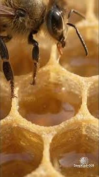 How a Honeybee Makes a Single Drop of Honey Full Biology Process #sciencefacts